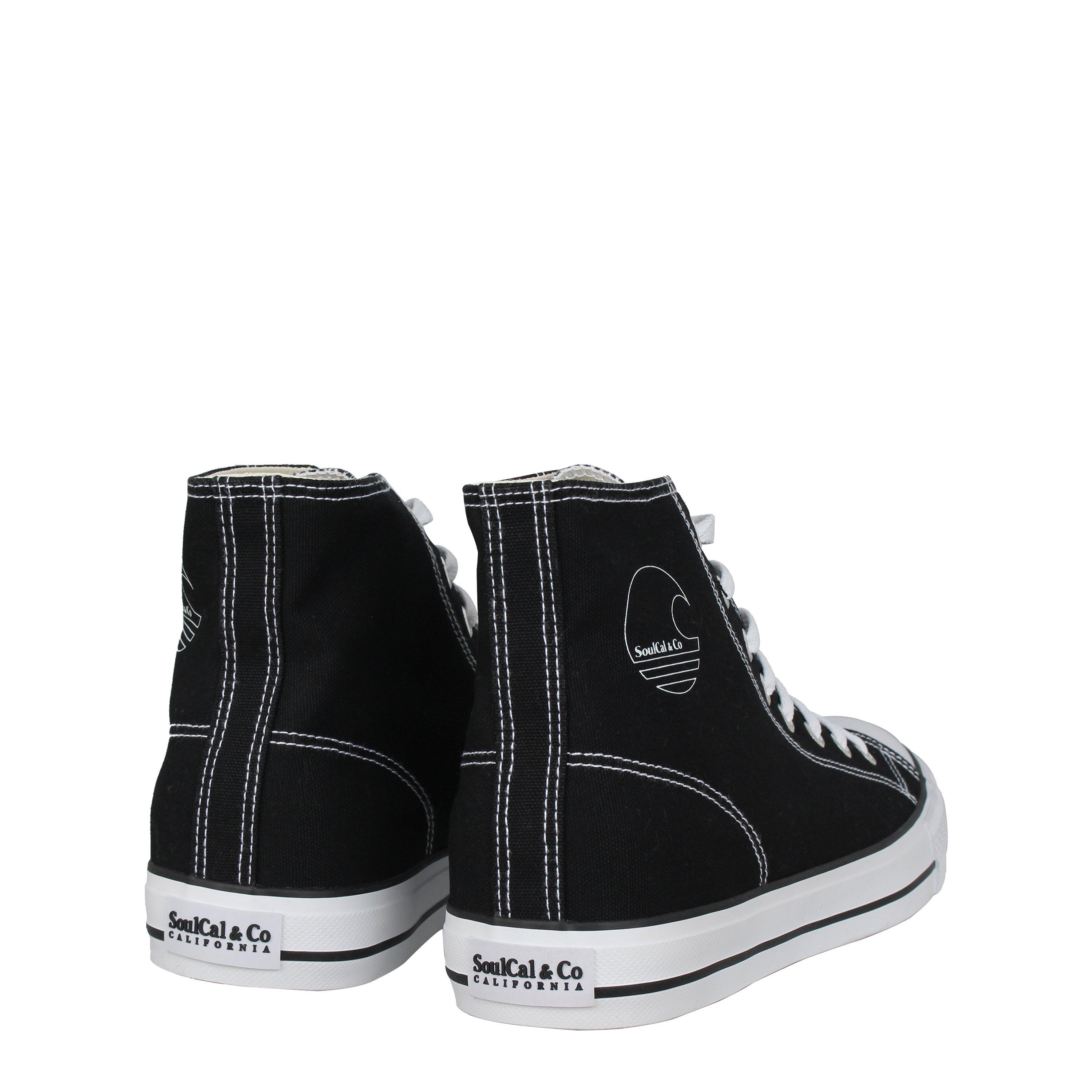 SoulCal Canvas High Trainers Mens