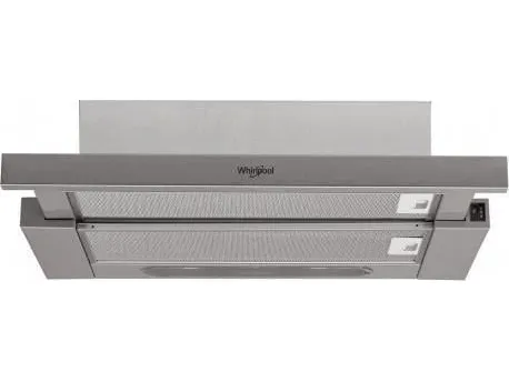 Whirlpool AKR 5390 IX - Hætte - teleskopisk - bredde: 59.8 cm - dybde: 30 cm - udtrækning og recirkulation (-) - med intern motor - inox