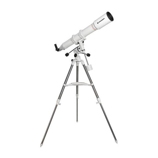Telescópio astronômico acromático AR-102/1000 com tripé de aço