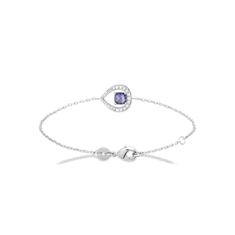 Bracelet Femme - Argent 925 - Longueur : 18 cm