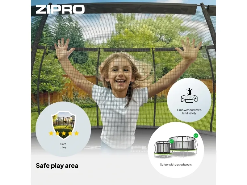 Jump Pro Premium med indvendigt net 10FT 312 cm