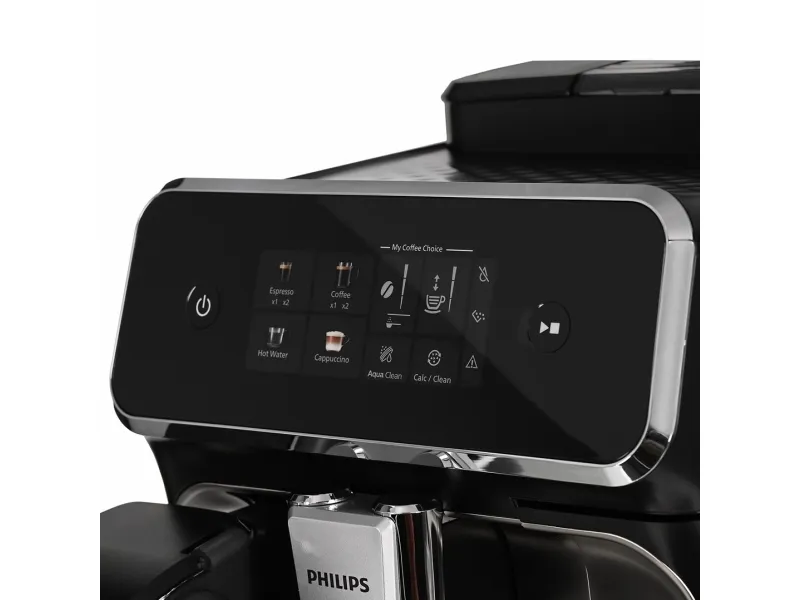 Philips Series 2300 EP2336 - Automatisk kaffemaskine med mælkeskummer - 15 bar - sort/krom