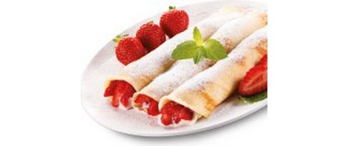 Teigschaber 18 cm, GelbCrêpes-Spatel