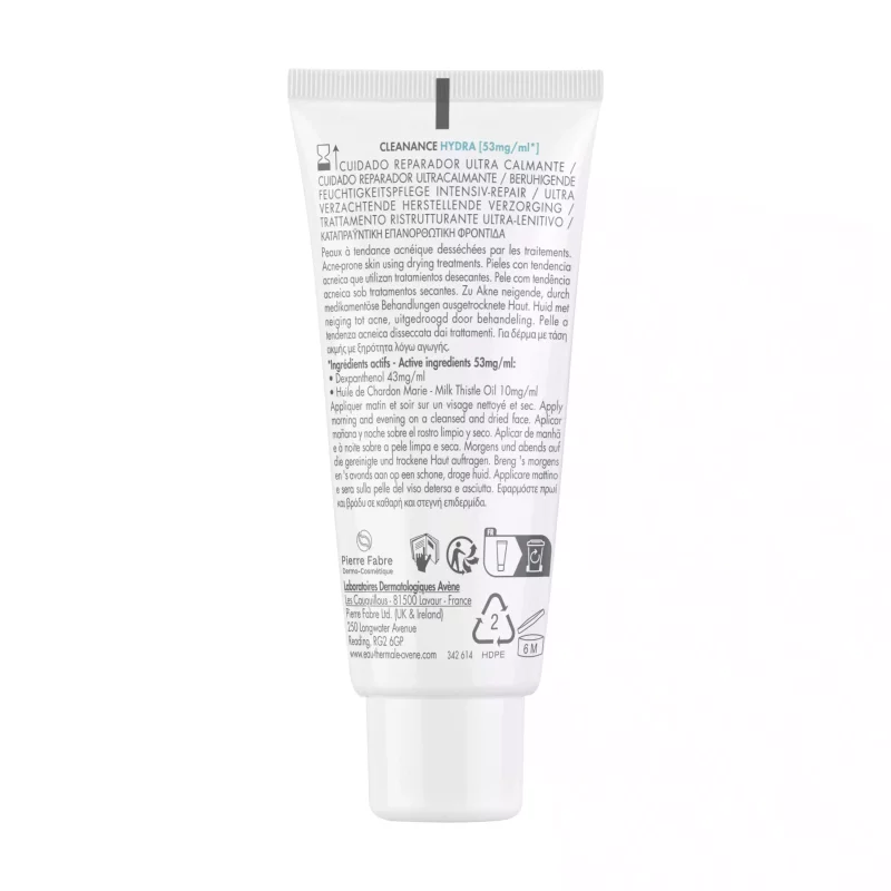 Cleanance - HYDRA Crème apaisante - 40ml