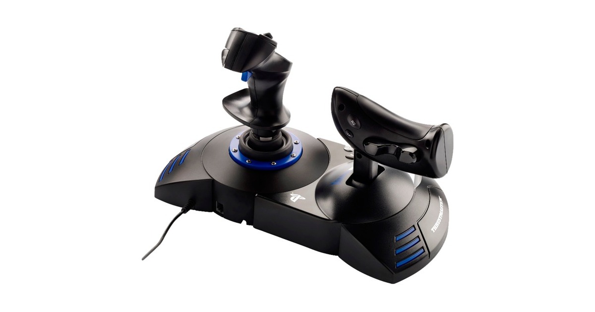 ThrustmasterT.Flight HOTAS 4 - Flight Control Systeem gaming hotas  (Zwart, Pc, PlayStation 4, PlayStation 5)