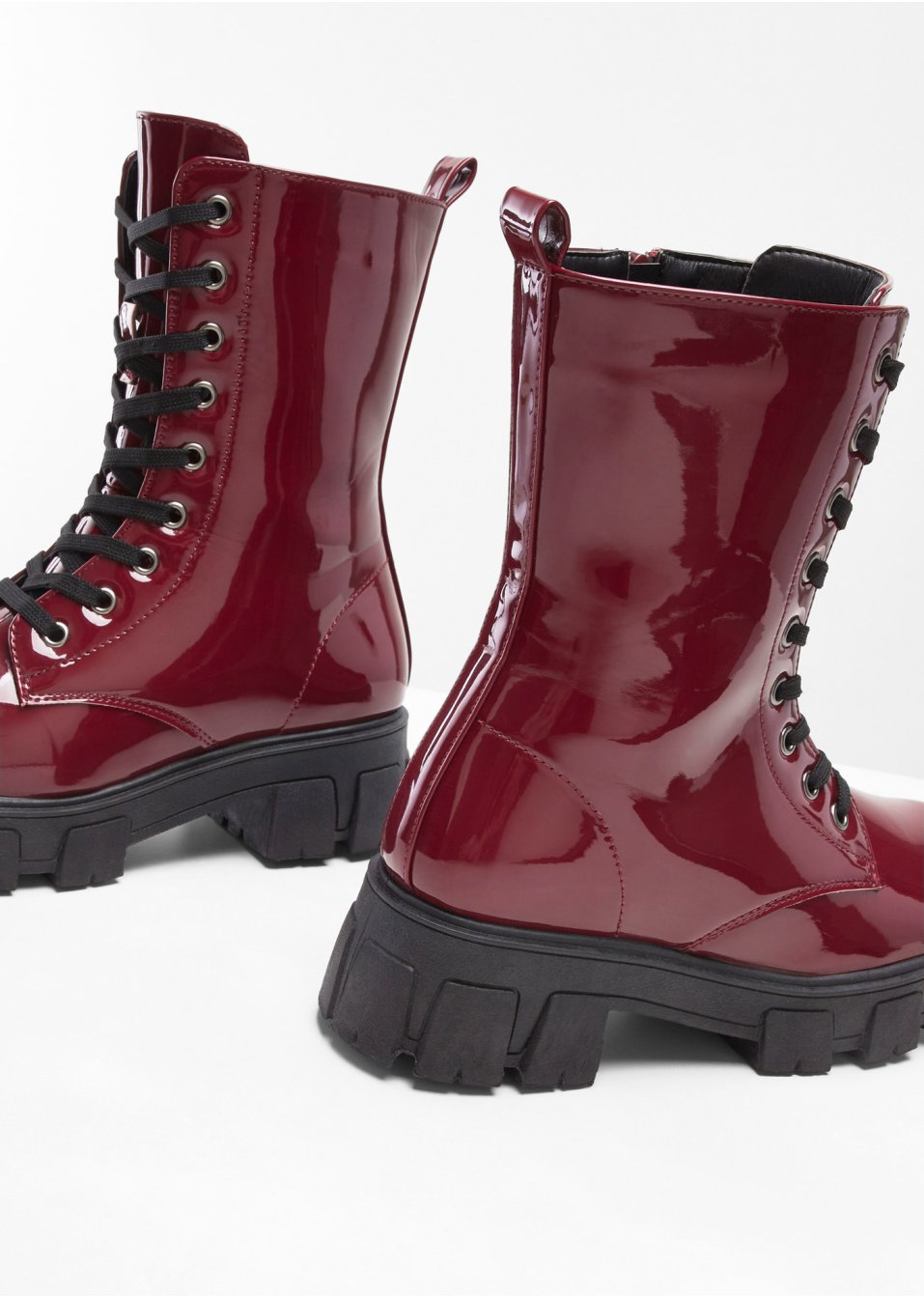 Boots à lacets
