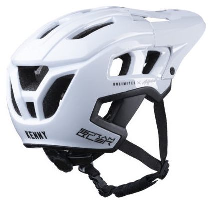 Casque Kenny Scrambler Blanc