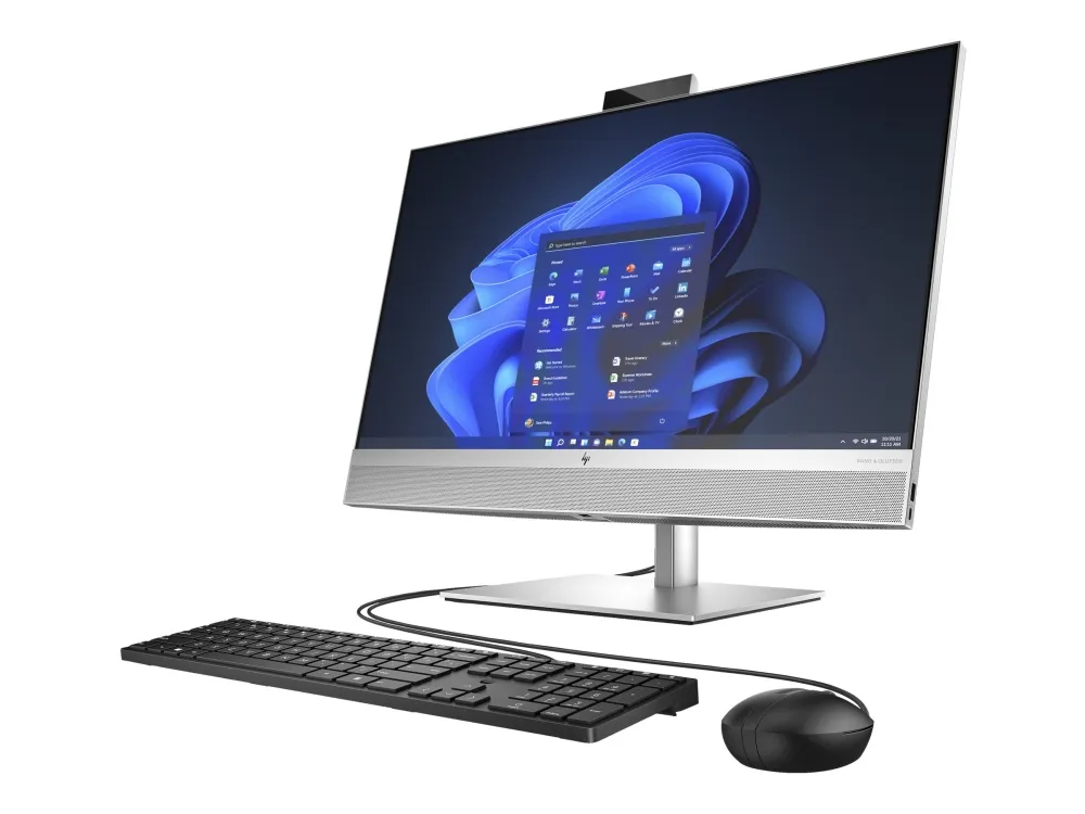 HP EliteOne 870 G9 - Alt-i-én Core i7 i7-14700 / op til 5.4 GHz - vPro Enterprise - RAM 32 GB - SSD 512 GB - NVMe - UHD Graphics 770 - Gigabit Ethernet, IEEE 802.11ax (Wi-Fi 6E), Bluetooth 5.3 - Win 11 Pro - skærm: LED 27