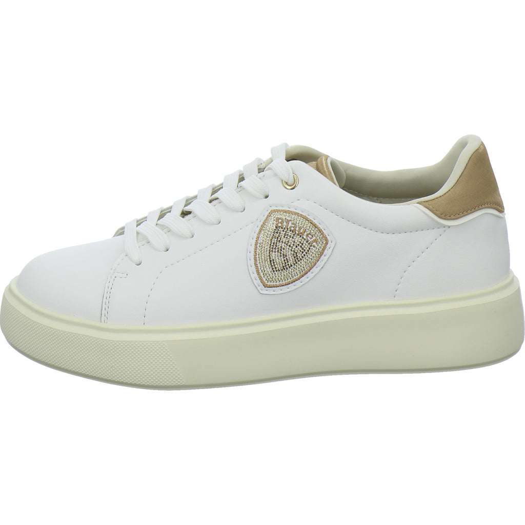 Blauer Sneaker Damen Weiß-kombi