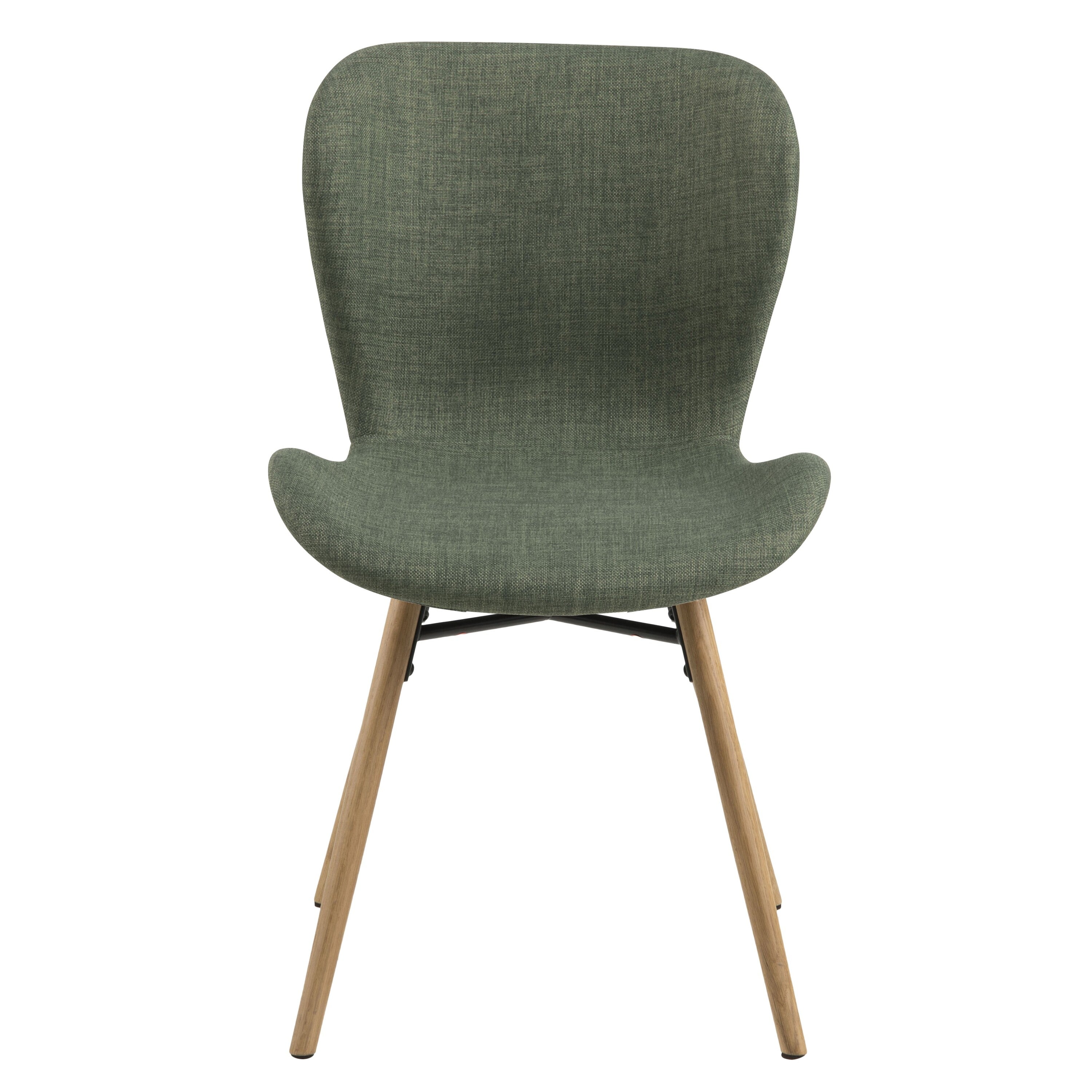 by fonQ basic Tough Eetkamerstoel - Textiel - Groen