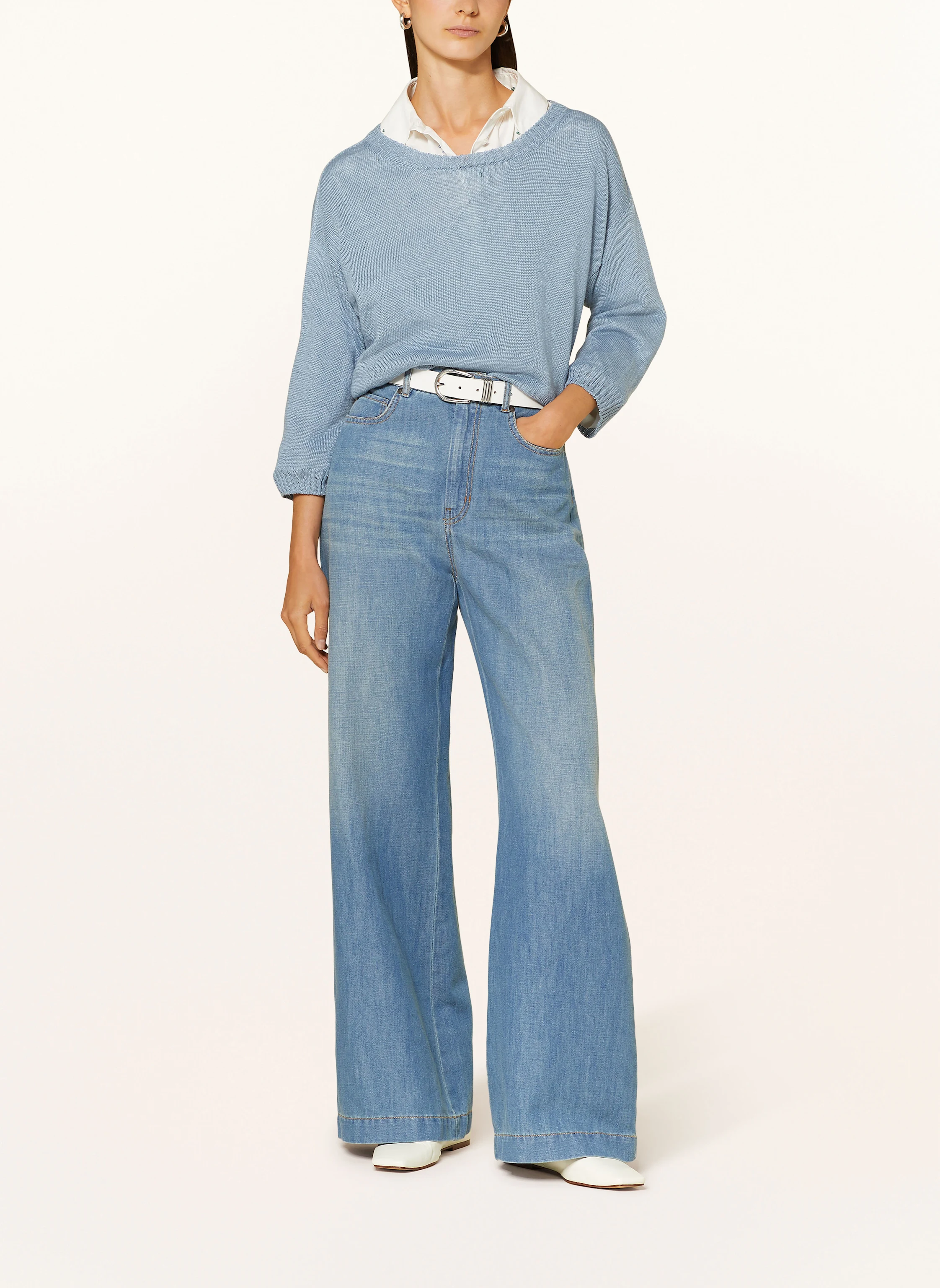 WEEKEND Max Mara Leinenpullover SELZ mit 3/4-Arm
