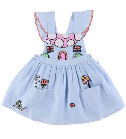 Stella McCartney Kids Spencer m. Bloomers - Hellblau m. Stricker