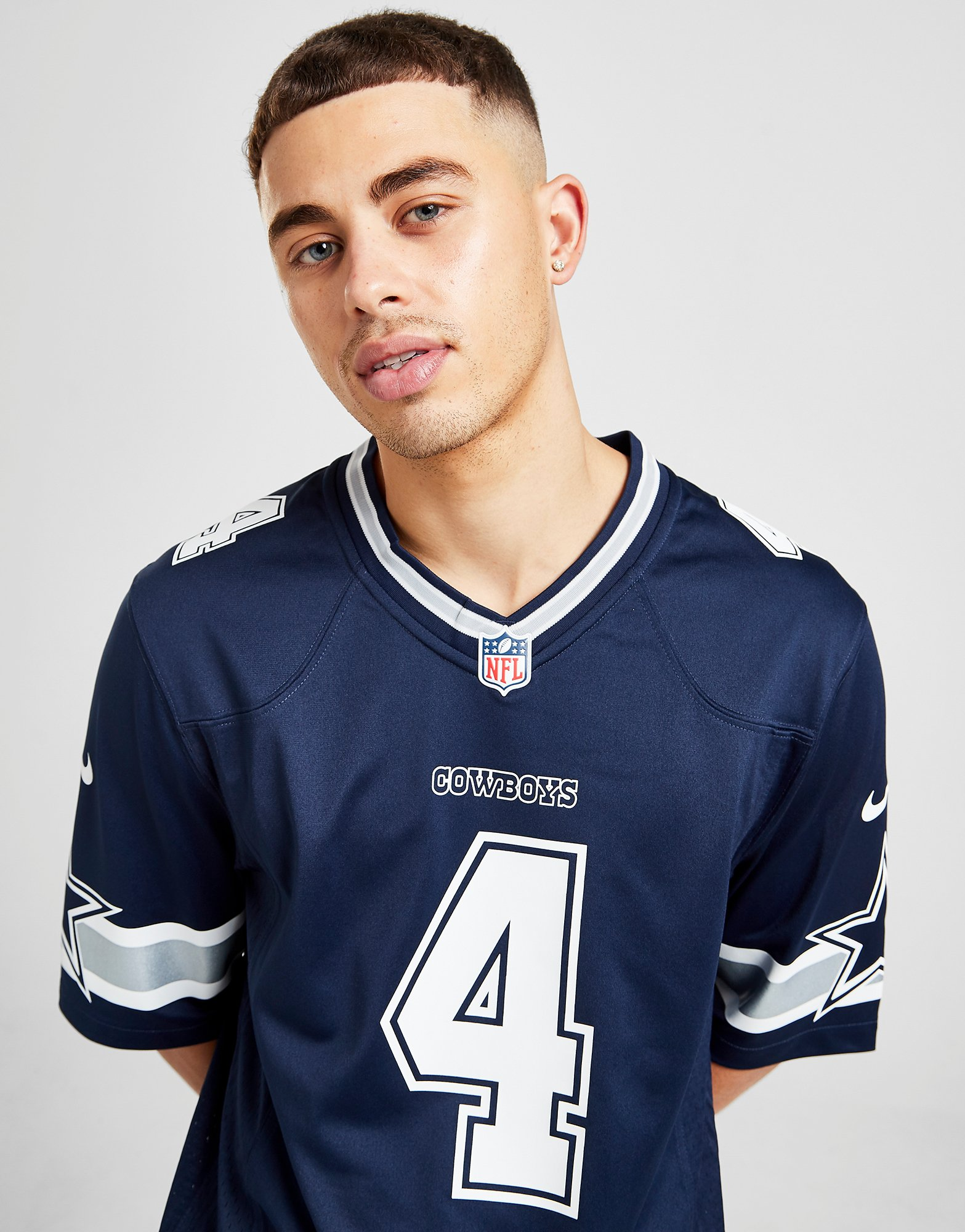 Nike Maillot NFL Dallas Cowboys Prescott #4 Homme