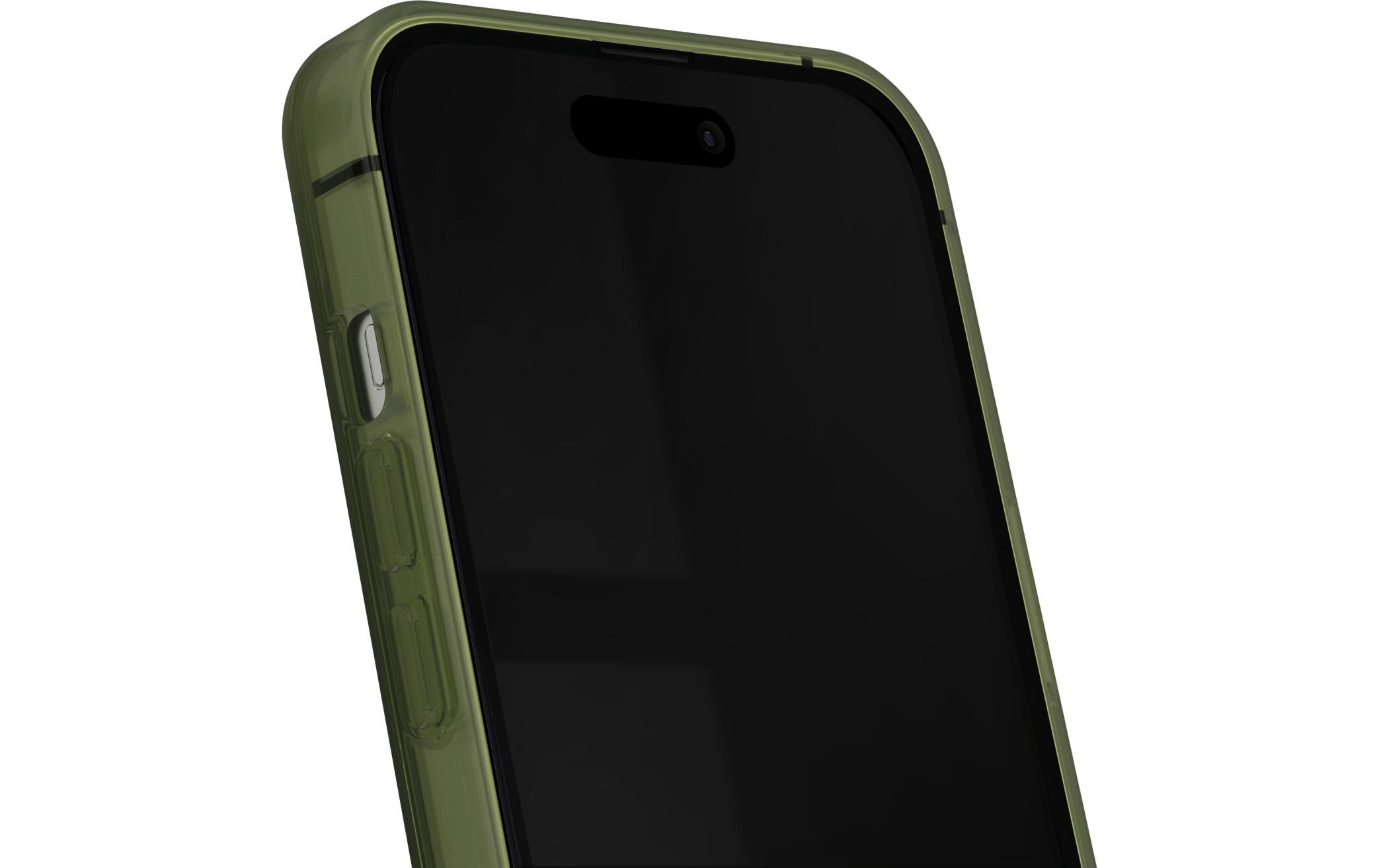 Back Cover Clear Case iPhone 15 KhakiSilikon-Backcover für das iPhone 15