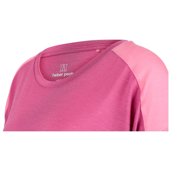 Heber Peak - Women's MerinoCool165 EvergreenHe. T-Shirt - Haut en mérinos