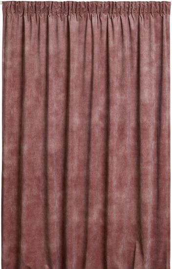 Zelda gardin 140x230 mørk blush