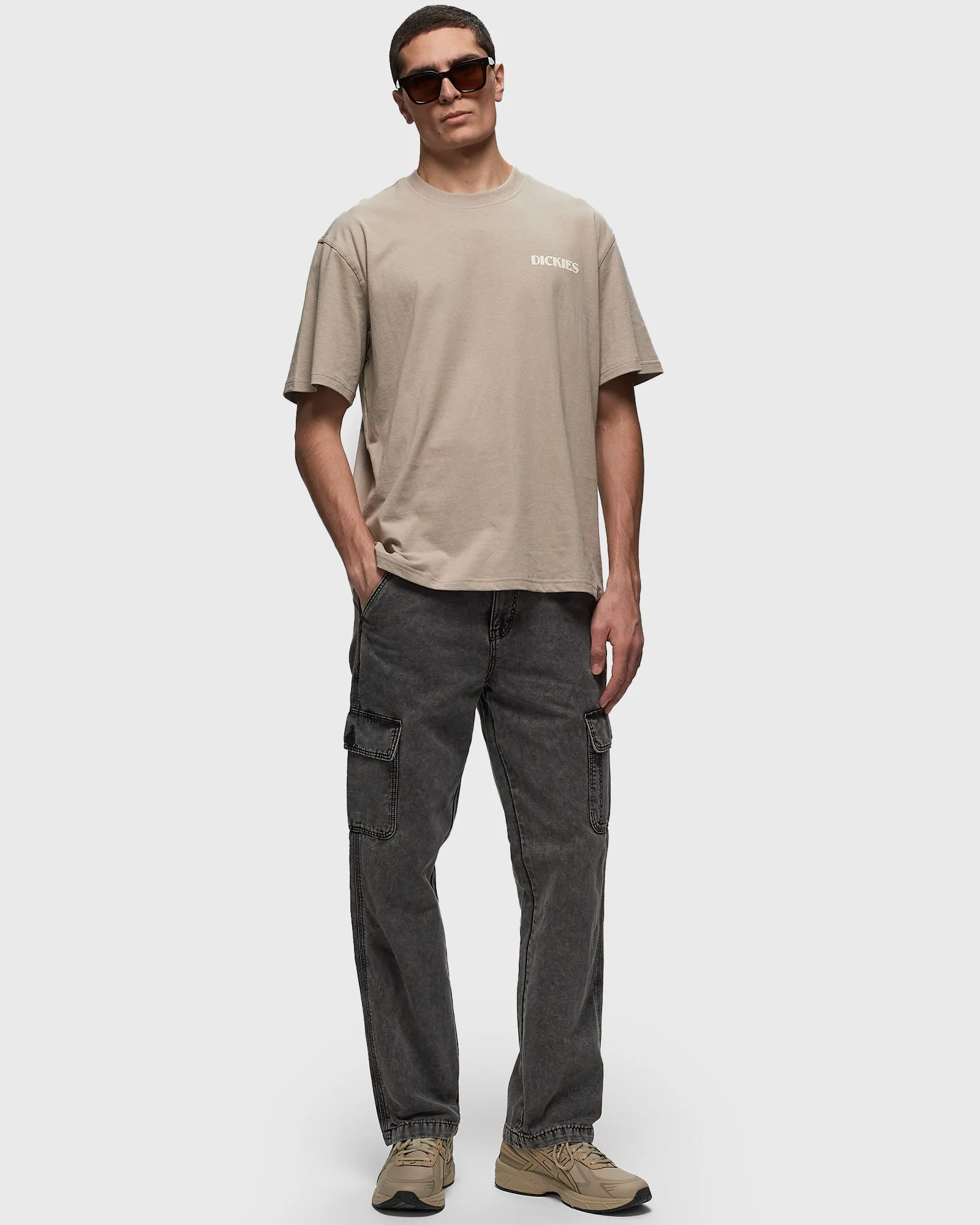 Calça Dickies Newington com dupla tingimento/lavagem ácida preta