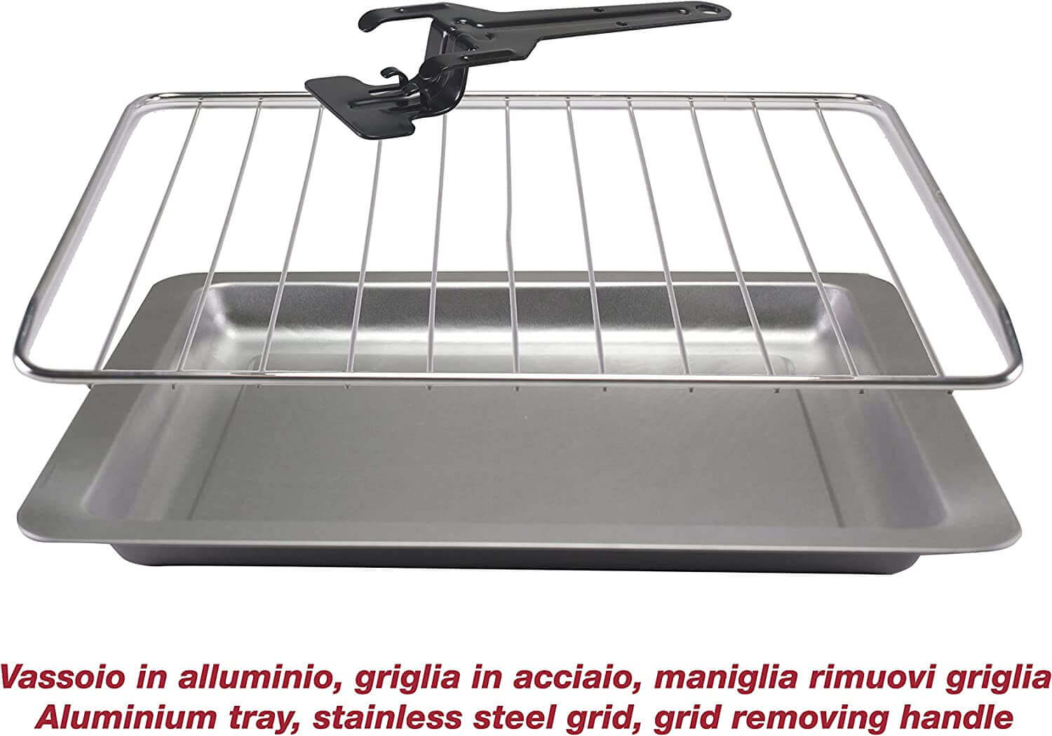 Beper 90.886 Elektrischer Backofen mit 45 Liter Fassungsvermögen und 2000 Watt Leistung