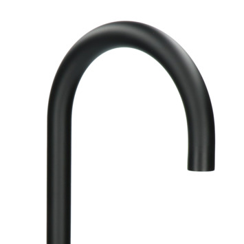 Handson kokendwaterkraan Ace met hendel Zwart incl. kokend water boiler