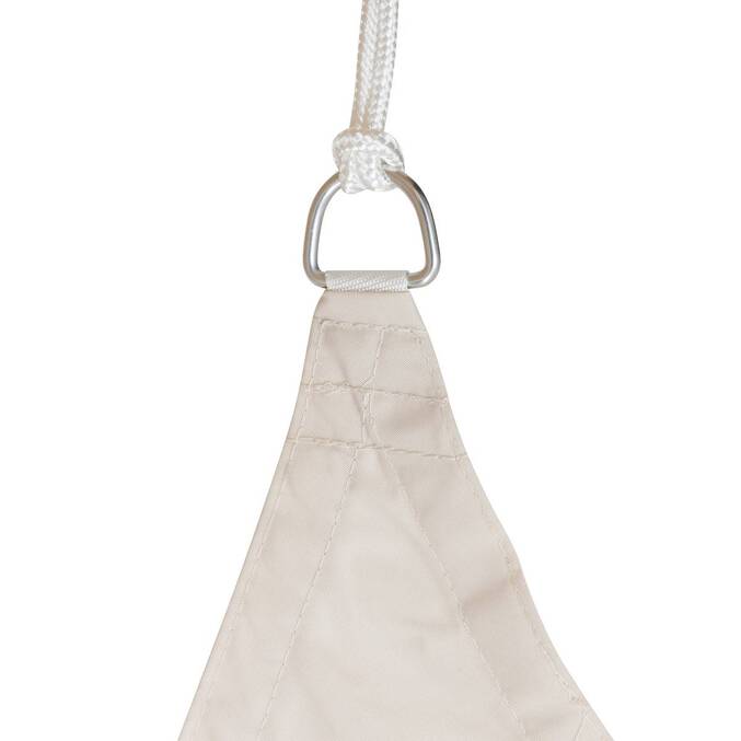 Voile d'ombrage triangulaire CURACAO Blé