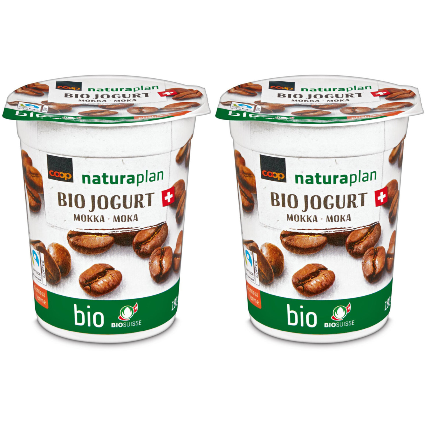 Naturaplan Bio Fairtrade Joghurt Mokka 2x180g