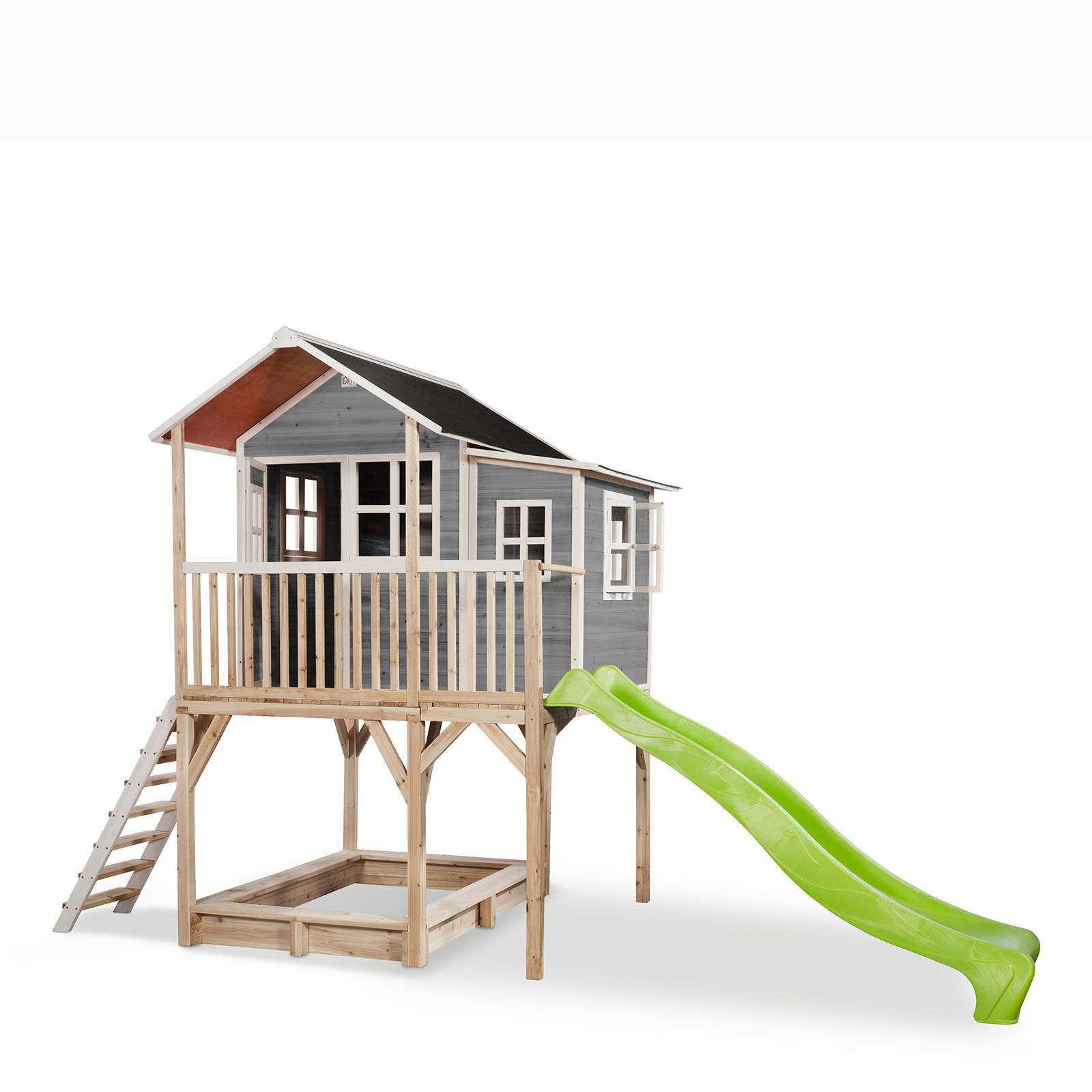 EXIT Loft 750 Loft 750 houten speelhuis - grijs