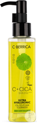 Natura Siberica Cica C-Berrica Ultra Hyaluronic Nettoyant Huile-En-Mousse Acide Hyaluronique 150ml