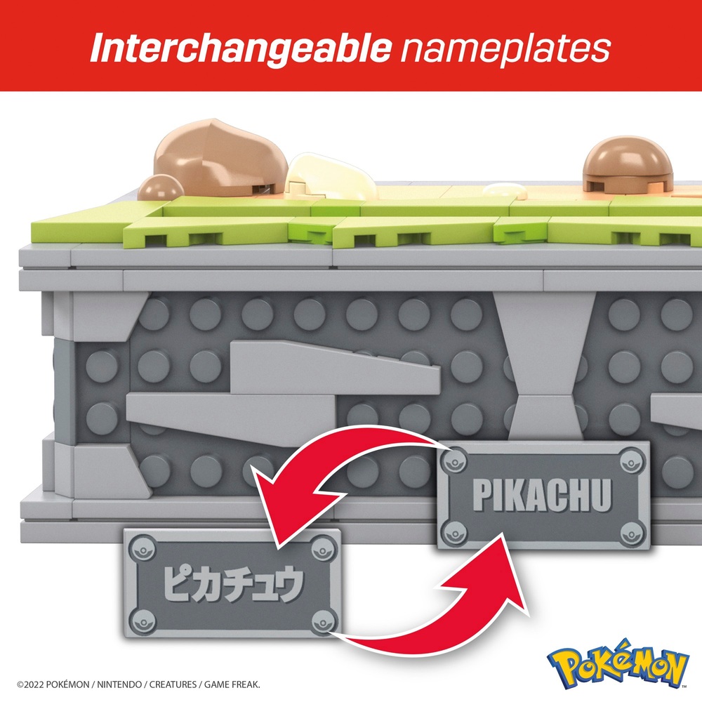 Mega Pokémon Motion Pikachu Bauset