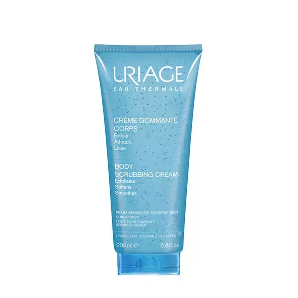 Creme Esfoliante Corporal Uriage para Pele Sensível 200ml