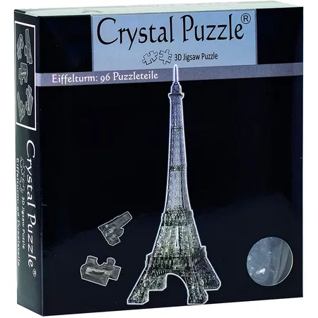 HCM Kinzel Crystal Puzzle - Eiffelturm, 96 Teile