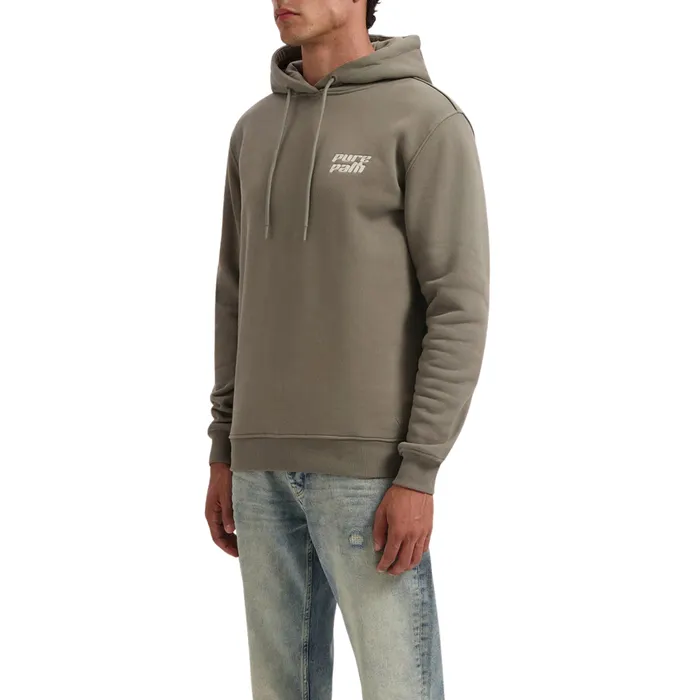 Pure Path Dimensional Script Hoodie Heren