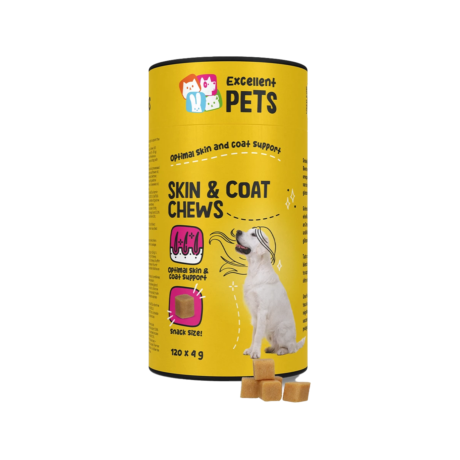 Excellent Pets Skin & Coat Chews