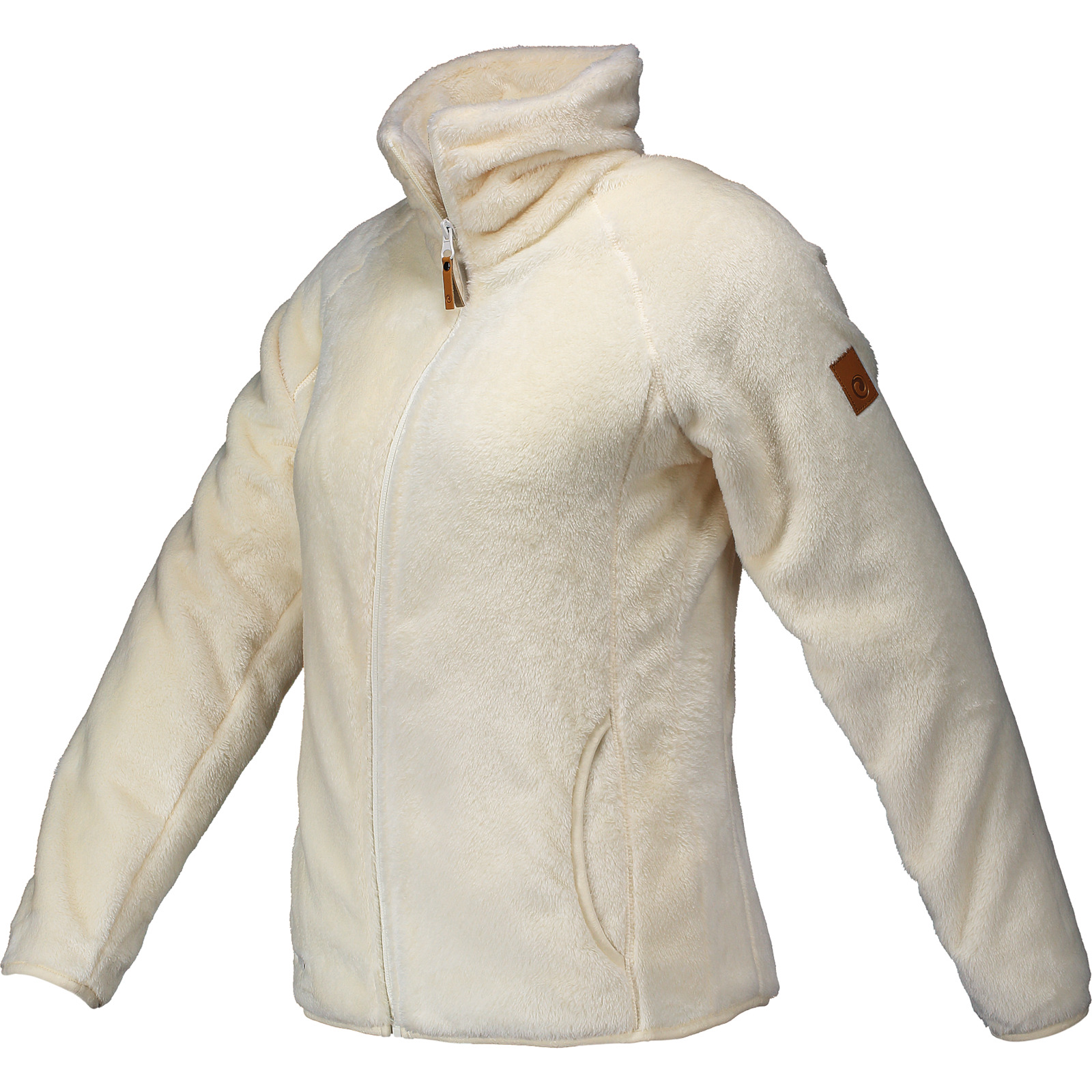Sherpa Damen-Fleecejacke Pelbar XL, offwhite