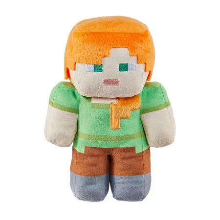 Mattel Minecraft Basic Plüsch Alex, 20 cm
