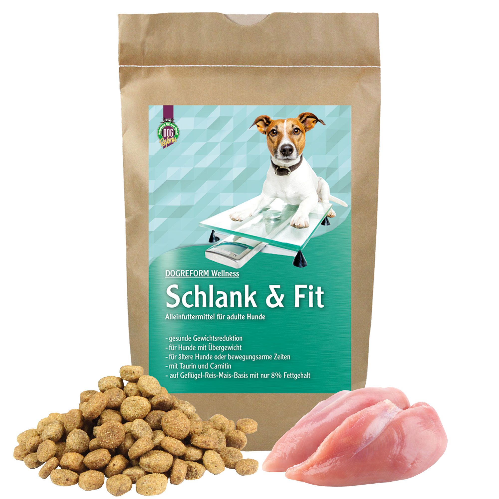 Schecker - Wellness Schlank und Fit - Trockenfutter zur gesunden Gewichtsreduktion
