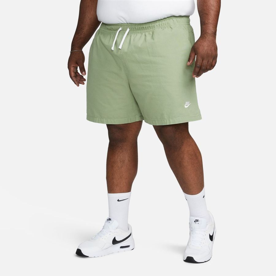 Nike Short Club  Woven Flow - Vert/Blanc