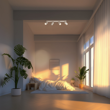 Philips spot Pongee 4-lichts wit