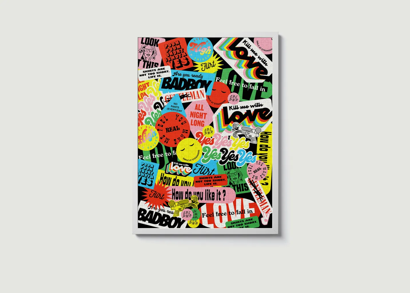 Puzzle Pop Up 1000 pièces Piece & Love
