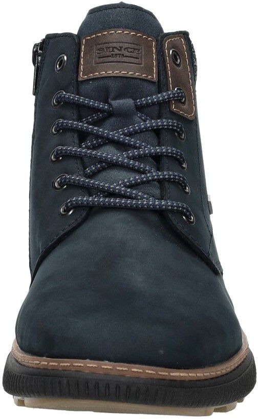 Rieker Veterschoenen Hoog blauw