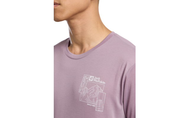 Jack Wolfskin Vonnan Graphic Herrenshirt