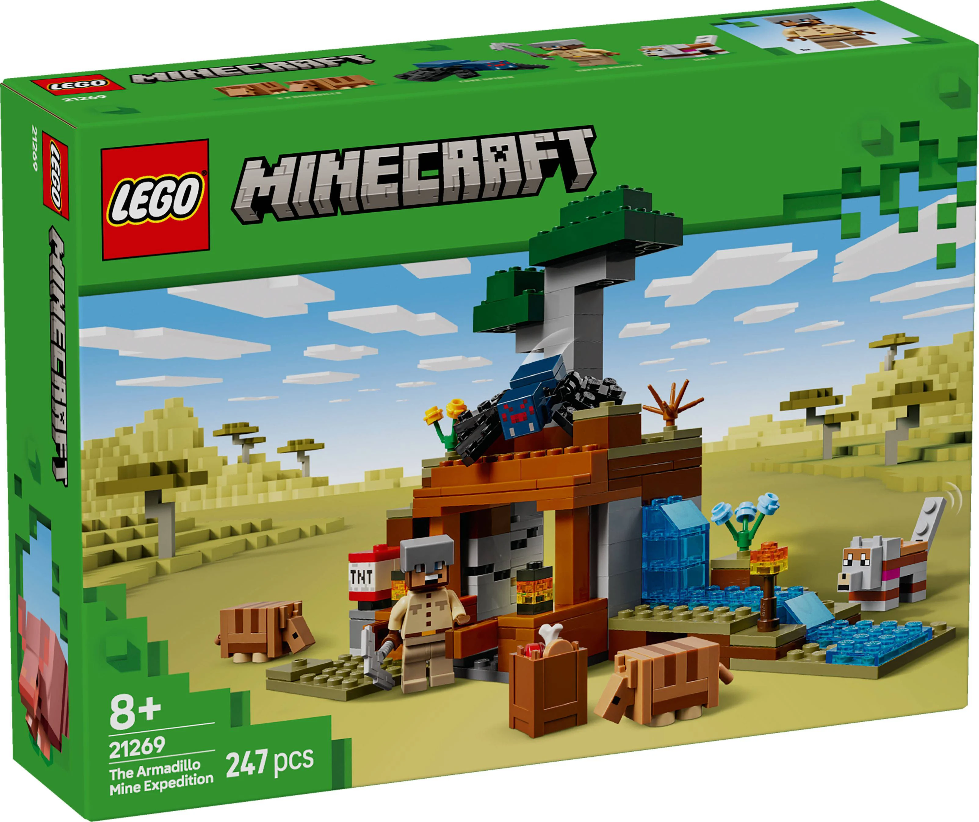 LEGO De gordeldieren bij de mijn 21269