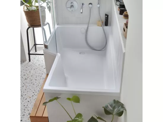 Baignoire bain douche 170 x 90 JACOB DELAFON Neo version droite + tablier