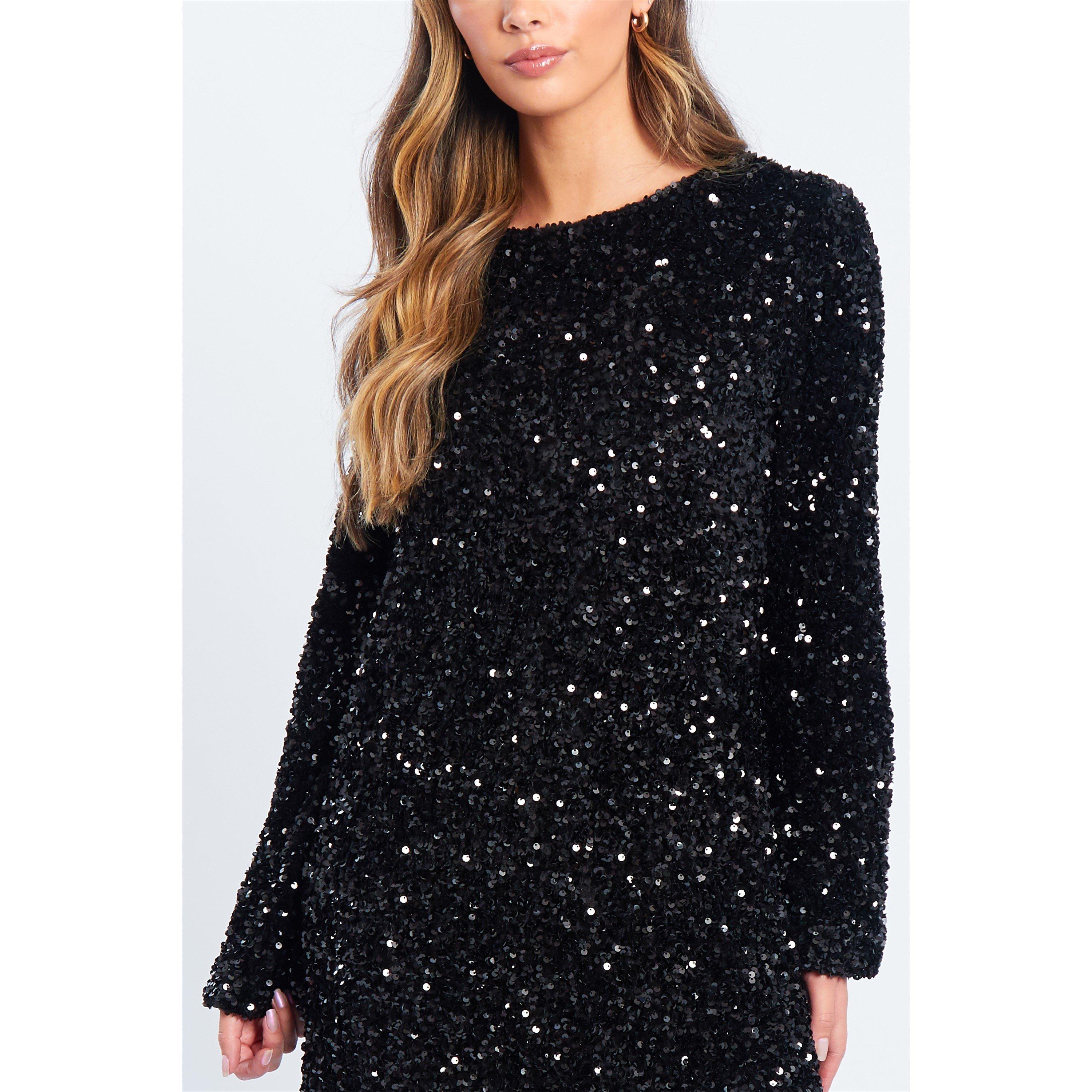 Be You BY Sequin Bow Dress