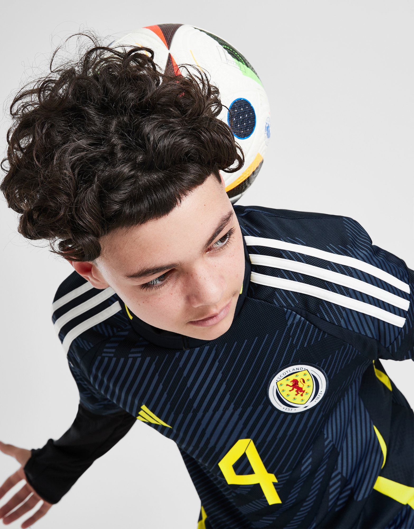 adidas Maillot Domicile Écosse 2024/25 McTominay #4 Junior