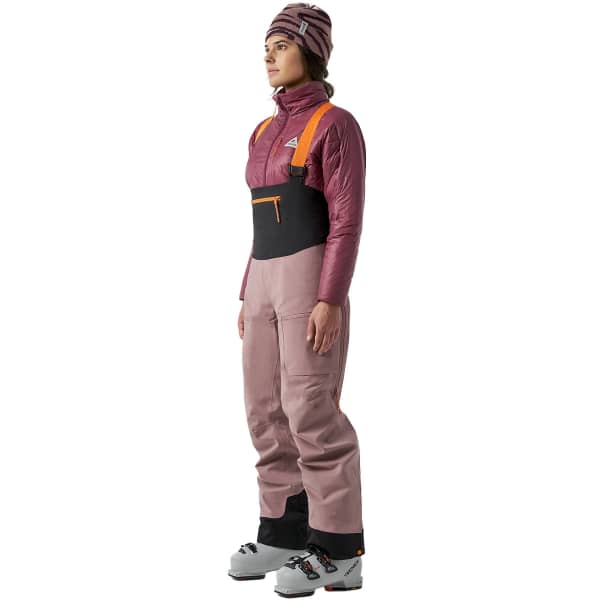 Pantalon de ski ORAGE W MTN-X CLIFF 3L BIB LIGHT PLUM
