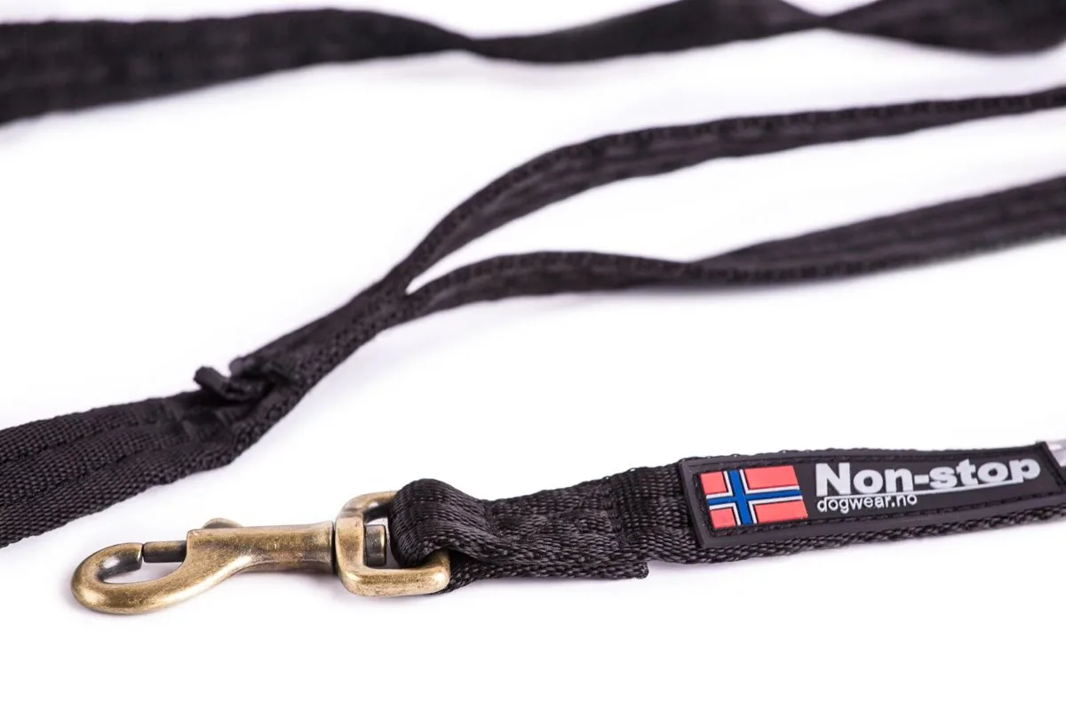 Non-stop Dogwear Strong Leash 3 meter Black