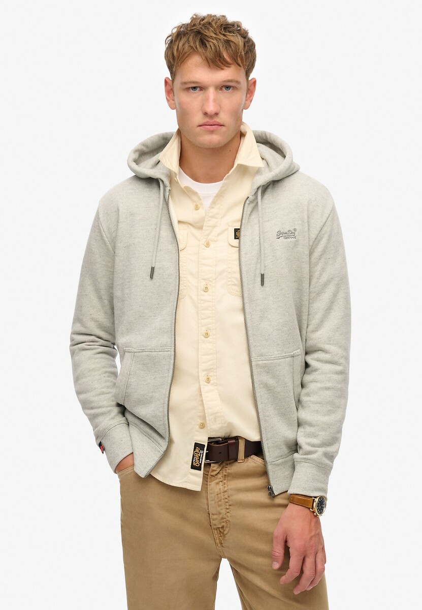 SUPERDRY<br>Moletom com zíper