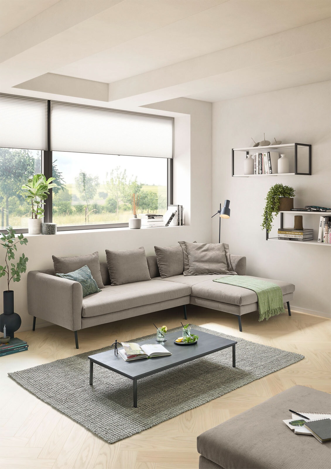Ole Gunderson Ecksofa AVENIO sand