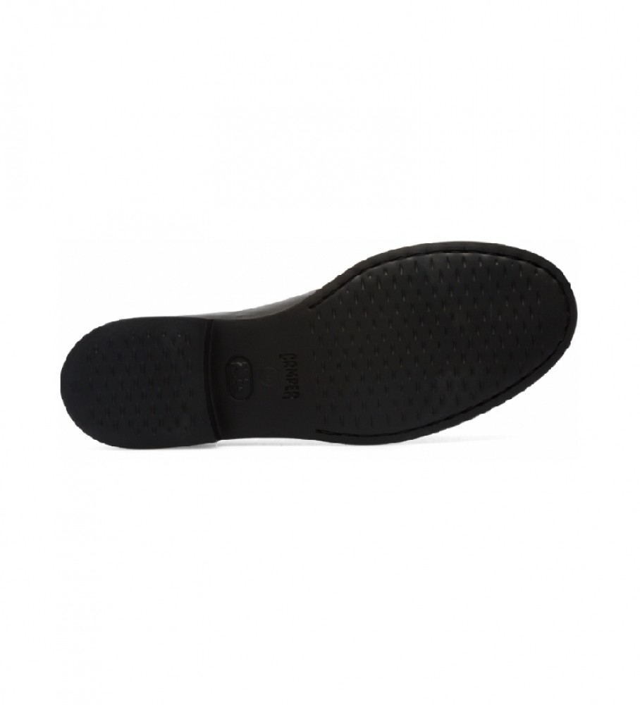 Sapatos de couro Camper Black Iman