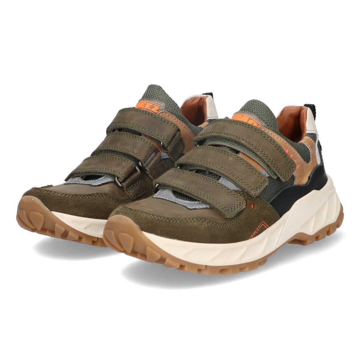 Bruno Berlin - Lage Sneakers Braqeez Groen